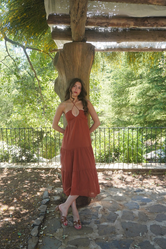 Terracotta Dress